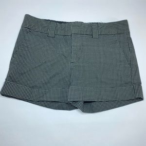 Calvin Klein Riley Dark Green Checkered Shorts Size 6